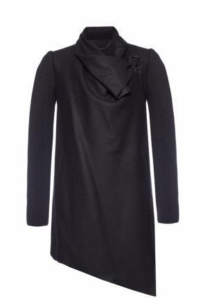 ‘monument’ ribbed sleeves coat, zdjęcie 1 ‘monument’ ribbed sleeves coat od AllSaints